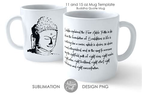Download Free Buddha mug, buddha quote, 4 noble truths, life is suffering quote Cameo